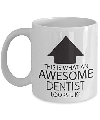 Funny Dentist Coffee Mug - Inspirational Sarcastic Gift for Men Women - 11oz Ceramic Cup for Coffee Tea