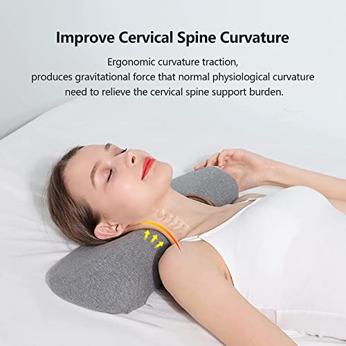 Memory Foam Cervical Neck Pillow for Pain Relief - Ergonomic Support