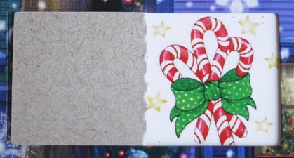 Vermont Christmas Company Christmas Cheer Advent Calendar with Holiday Pictures - Countdown to Christmas, 11x14, Glitter Highlights, Variation 1