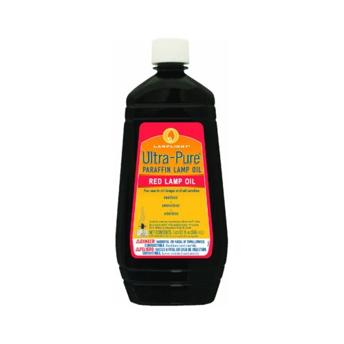 Odorless Clean Burn Lamp Oil - 32 oz Red Fuel
