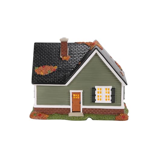 Lighted Ceramic Halloween Village Building - Harvest November 13th