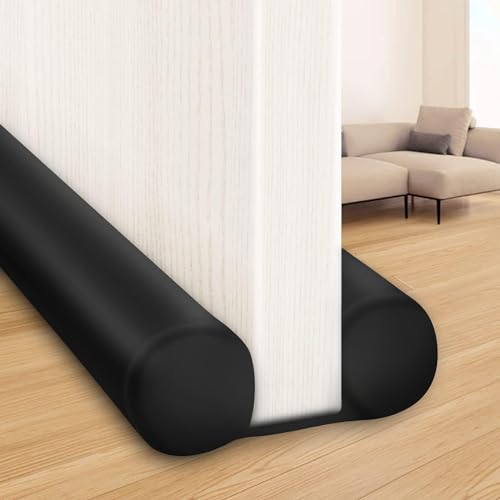Under Door Draft Stopper 36 Inch - Adjustable Door Seal & Noise Blocker