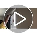 Adjustable Curtain Rod with No-Drill Adhesive Brackets, 16 to 48 Inch