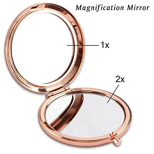 Sometimes You Forget That You Are Awesome... Personalised Engraved Compact Mirror – 2.5in Gift for Her