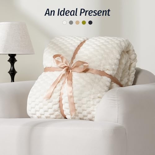Weighted Blanket for Adults 15lbs, 60x80 Inch Sherpa Fleece Throw Blanket