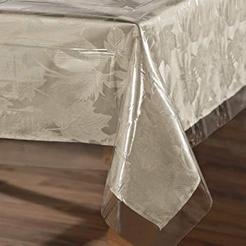 Clear Plastic Table Cover Protector - Waterproof Vinyl PVC Tablecloth