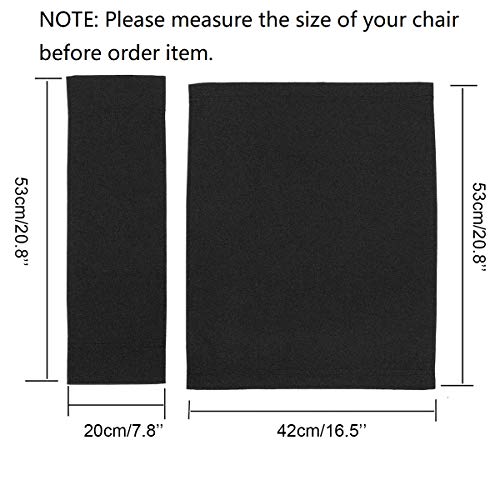 Director Chair Replacement Canvas Set - Durable Fabric Seat and Backrest