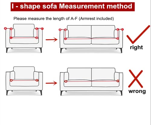 Keepatin Santa Claus 3 Seat L-Shaped Sofa Cover Elastic Recliner Couch Protector
