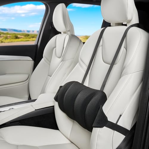 Adjustable Lumbar Support Pillow for Car and Office Chair