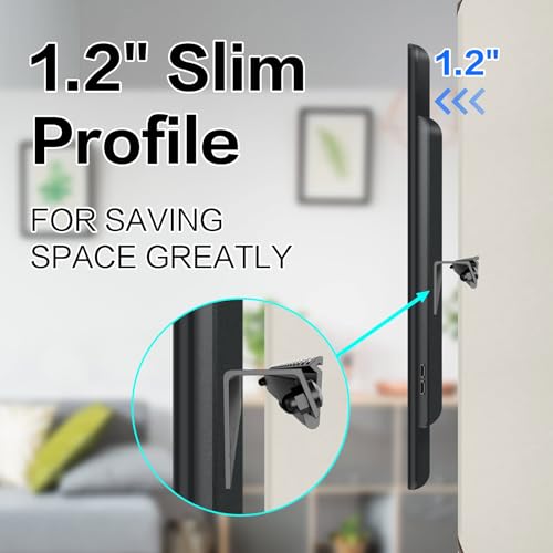 No-Drill Drywall TV Wall Mount for 22-55 Inch TVs - Holds 100 lbs