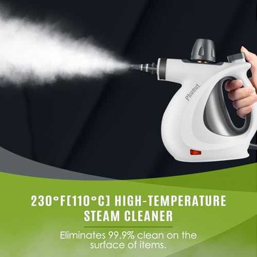 Phueut Pressurized Handheld Multi-Surface Natural Steam Cleaner with