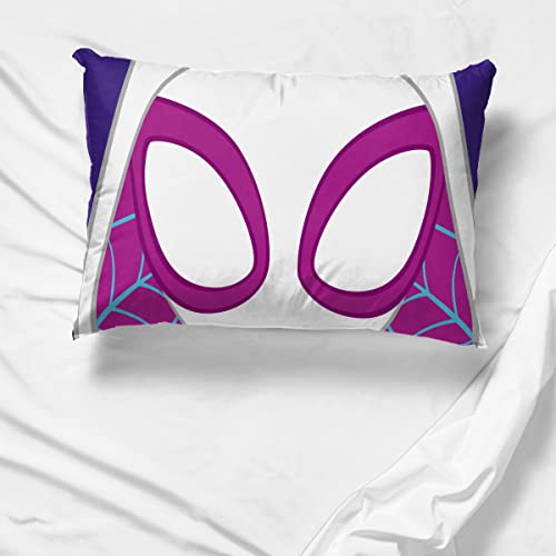 Superhero Character Kids Pillowcase, Soft Microfiber Standard 20 x 30 Inches