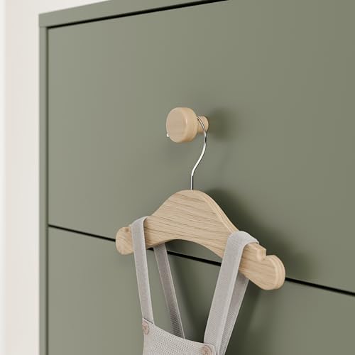 6-Drawer Wood Dresser for Kids Bedroom with Safety Interlocking System