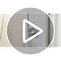 White Wall-Mounted Bathroom Medicine Cabinet with Mirror & 6 Shelves