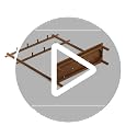 Solid Wood Hall Tree with Bench and Shoe Rack, 11-Hook Entryway Organizer