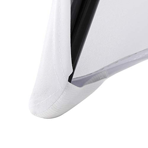Stretch Spandex Folding Chair Covers - 12 Pack for Events