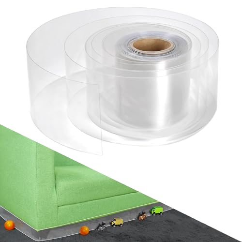 Clear Under Couch Blocker for Pets - 32.8ft Invisible Furniture Gap Bumper