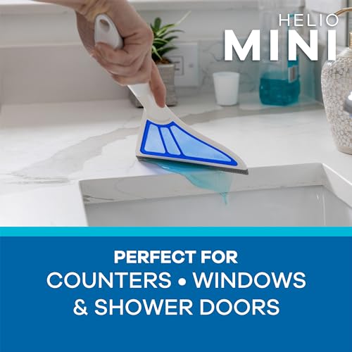 3-Piece Multi-Surface Broom Squeegee & Dustpan Set for Wet/Dry Cleaning