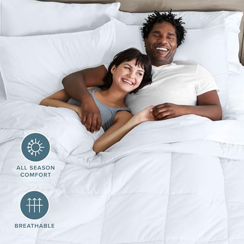 7-Piece Bed-in-A-Bag Comforter Set - Full Size - Ultra-Soft White