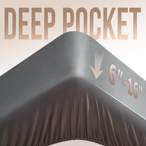 Waterproof Queen Mattress Protector with Deep Pocket - Soft & Breathable
