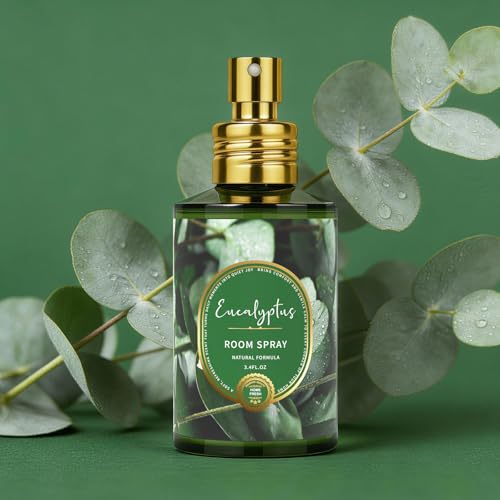 Eucalyptus Room Spray 2-Pack – Natural Odor Eliminator & Fabric Freshener