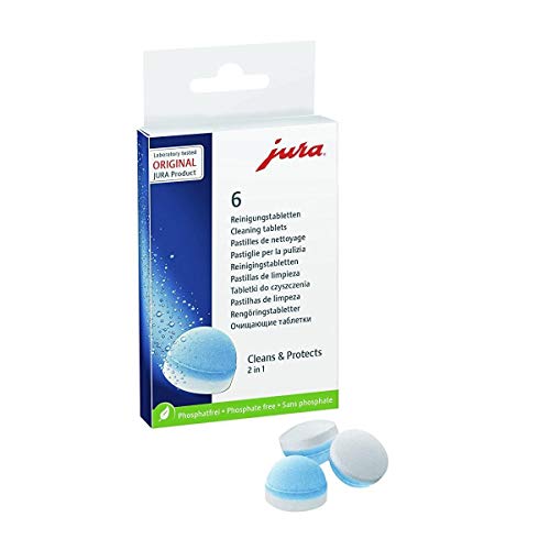 Automatic Coffee Machine Cleaning Tablets for Espresso Makers (6-Pack)