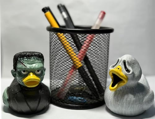 Horror Movie Character Duck Figurine 3.5-inch Resin Desk Decoration