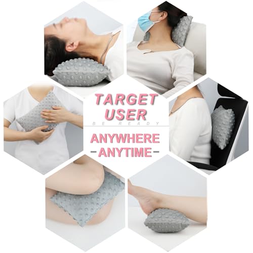 Soft Knee Pillow for Side Sleepers - 11" x 7.8" Hip Support Cushion