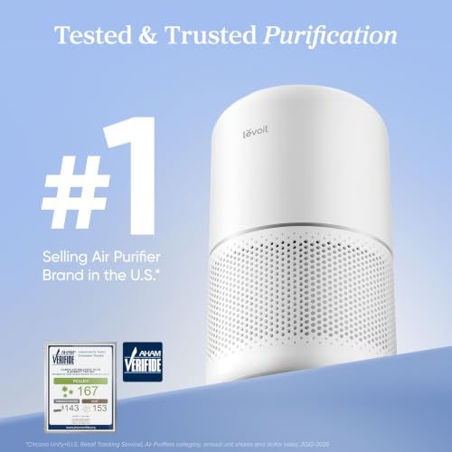 Levoit Core 300-P White HEPA Air Purifier for Pets Allergens Sleep Mode