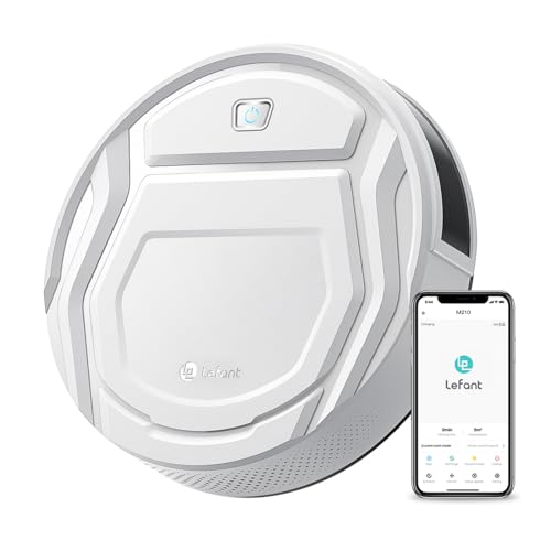 Lefant M210 Robot Vacuum Cleaner for Pet Hair, Wi-Fi & Alexa Control