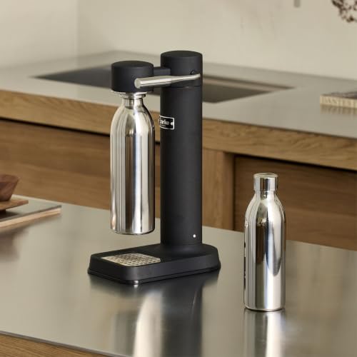 Aarke Carbonator 3 Travel Bottle 34oz Stainless Steel BPA-Free, Compatible with Carbonator 3