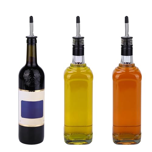 Black Rubber Pour Spout Dust Covers for Liquor & Oil Bottles - 180 Pack