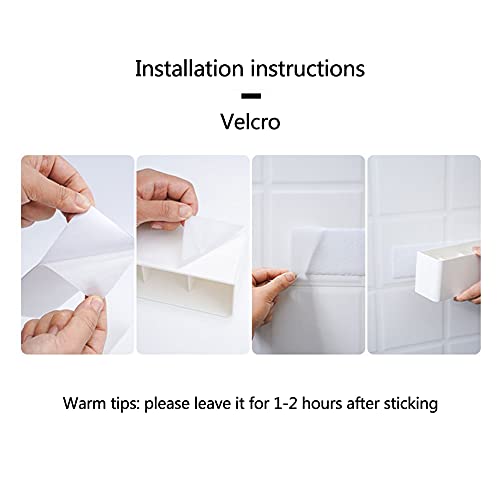 Wall-Mounted Umbrella Stand Holder - Adjustable Adhesive Rack for Entryway