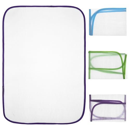 3-Piece Ironing Mesh Pressing Cloth Set - Protective Heat Shield for Fabrics