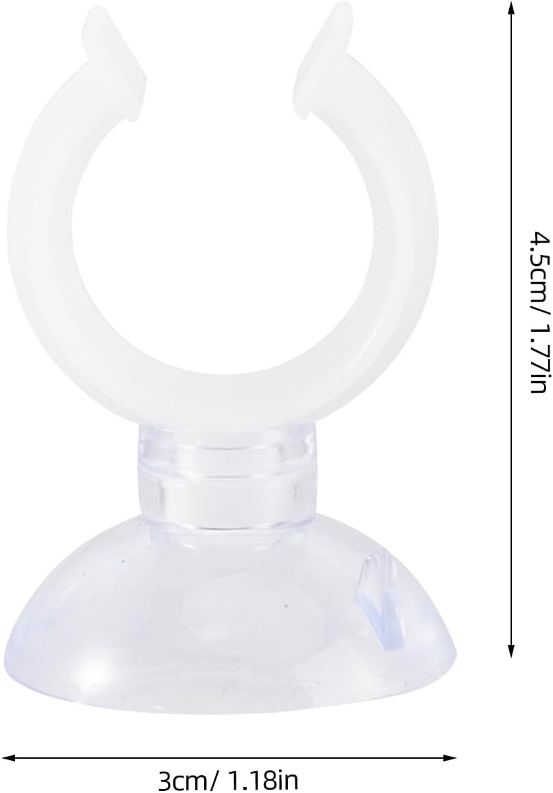 Skiennix Candle Holder Clamps - 6 Pack Suction Cups for Christmas & Valentine's Day | 20mm