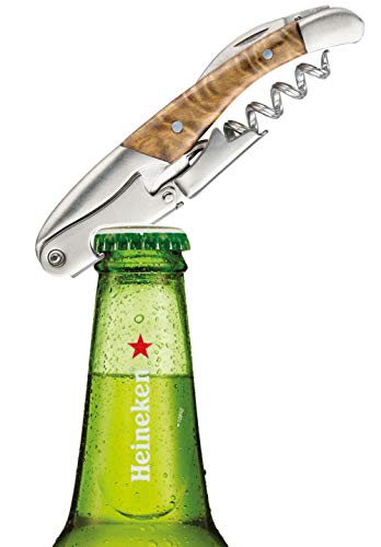 VinOrama Rosewood Waiters Corkscrew & Bottle Opener 3-in-1 Professional Bar Tool