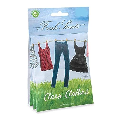 Fresh Linen Scented Sachets for Closets and Drawers (Set of 3)