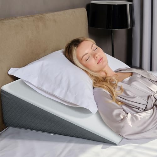Kölbs Bed Wedge Pillow 7.5 Inch Acid Reflux & Back Pain Relief