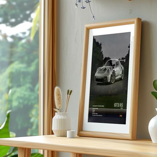 Vintage Racing Car Canvas Wall Art Prints 8x10 Inch 9-Piece Set