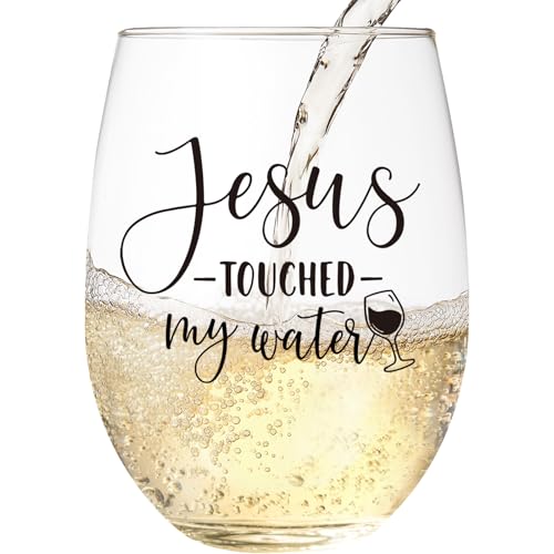 15 oz Stemless Wine Glass, Funny Friendship Birthday Gift for Women