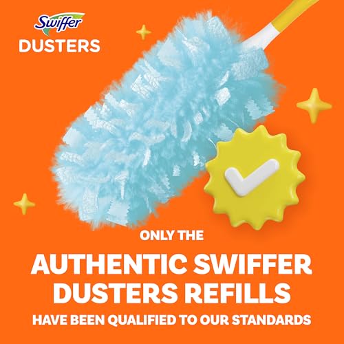 Swiffer Dusters Refill Unscented 18 Count | Feather & Microfiber Dusting Wipes