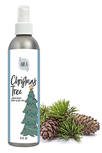 Aira Mist Christmas Tree Room Spray 8oz Organic Pine Essential Oil