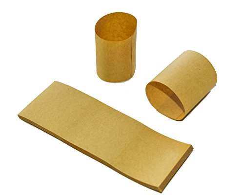 Self-Adhesive Kraft Paper Napkin Bands, 4.25 x 1.5 Inch - 500 Count