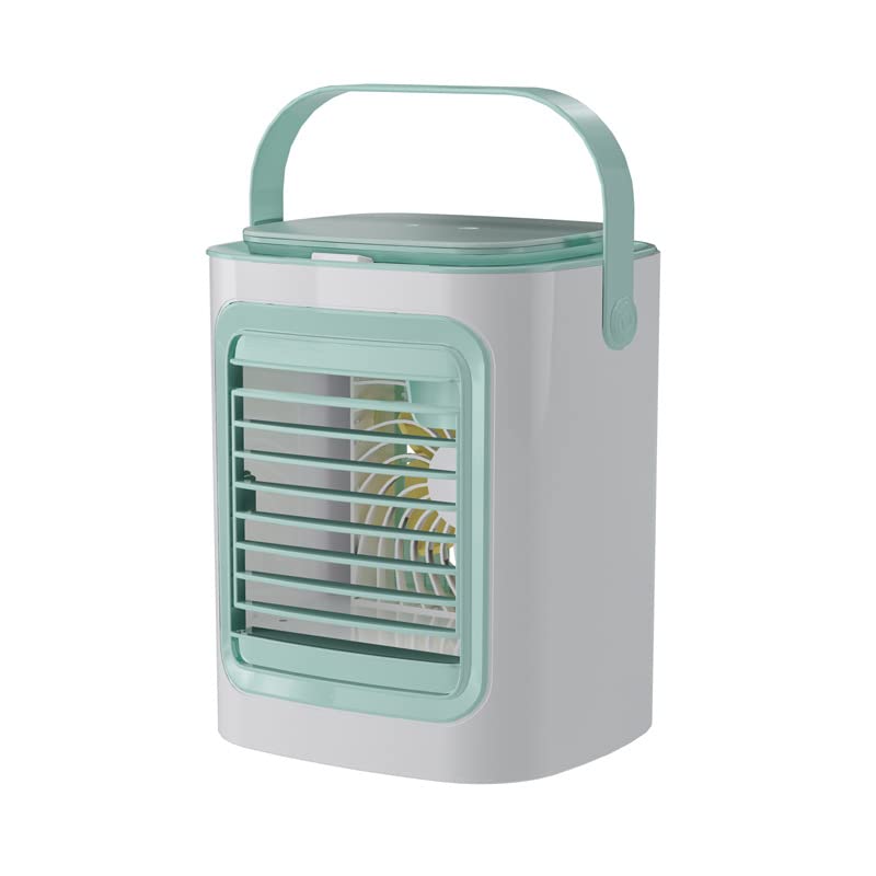 Portable Evaporative Air Cooler with 3-Speed Fan and Ice Boxes