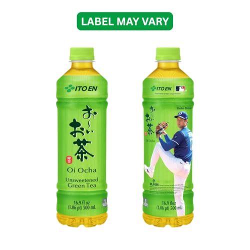 Unsweetened Japanese Green Tea - Ready-to-Drink 16.9 oz (Pack of 12)