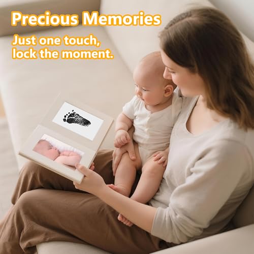 Clean Touch Inkless Hand & Footprint Kit for Baby & Pets (4-Pack)