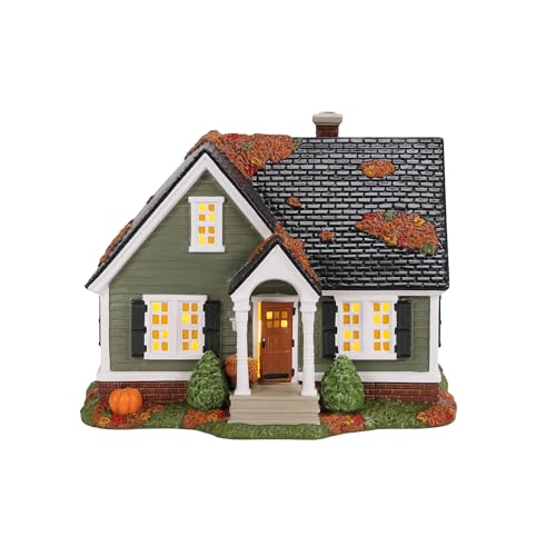 Lighted Ceramic Halloween Village Building - Harvest November 13th