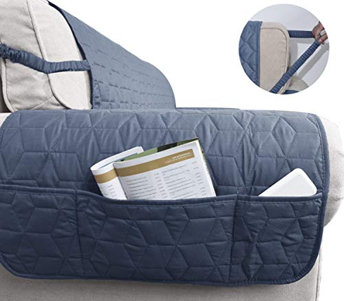 Water-Resistant Quilted Loveseat Cover for Pets and Kids - 54''