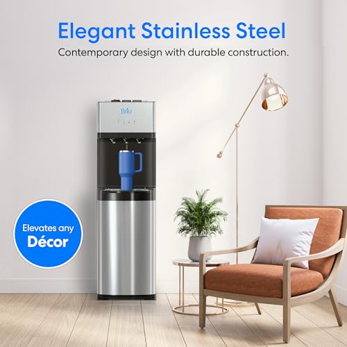 Self-Cleaning Bottom Loading Water Cooler Dispenser - 3 Temperatures