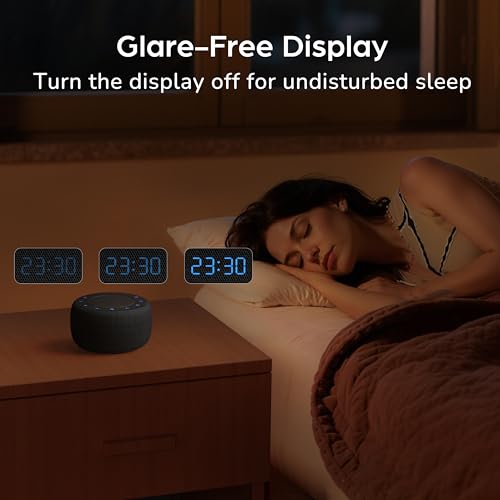 Digital Alarm Clock with Bluetooth Speaker, FM Radio and Night Light